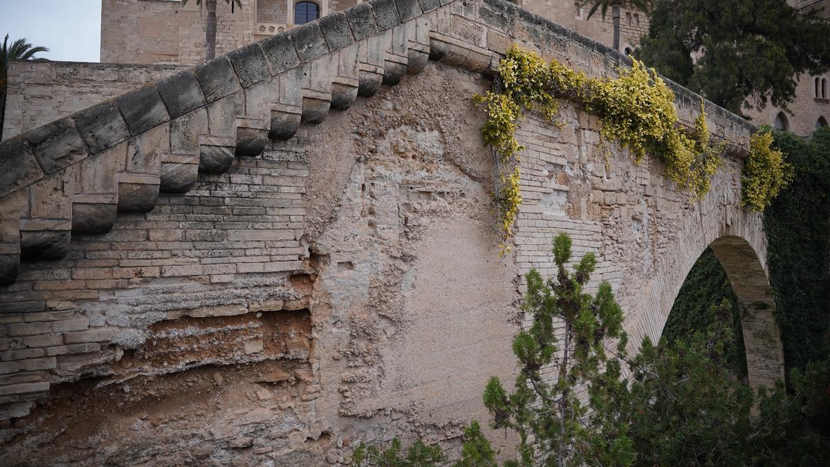 VÍDEO | ARCA denuncia la degradación del Arc de la Drassana en S'Hort del Rei