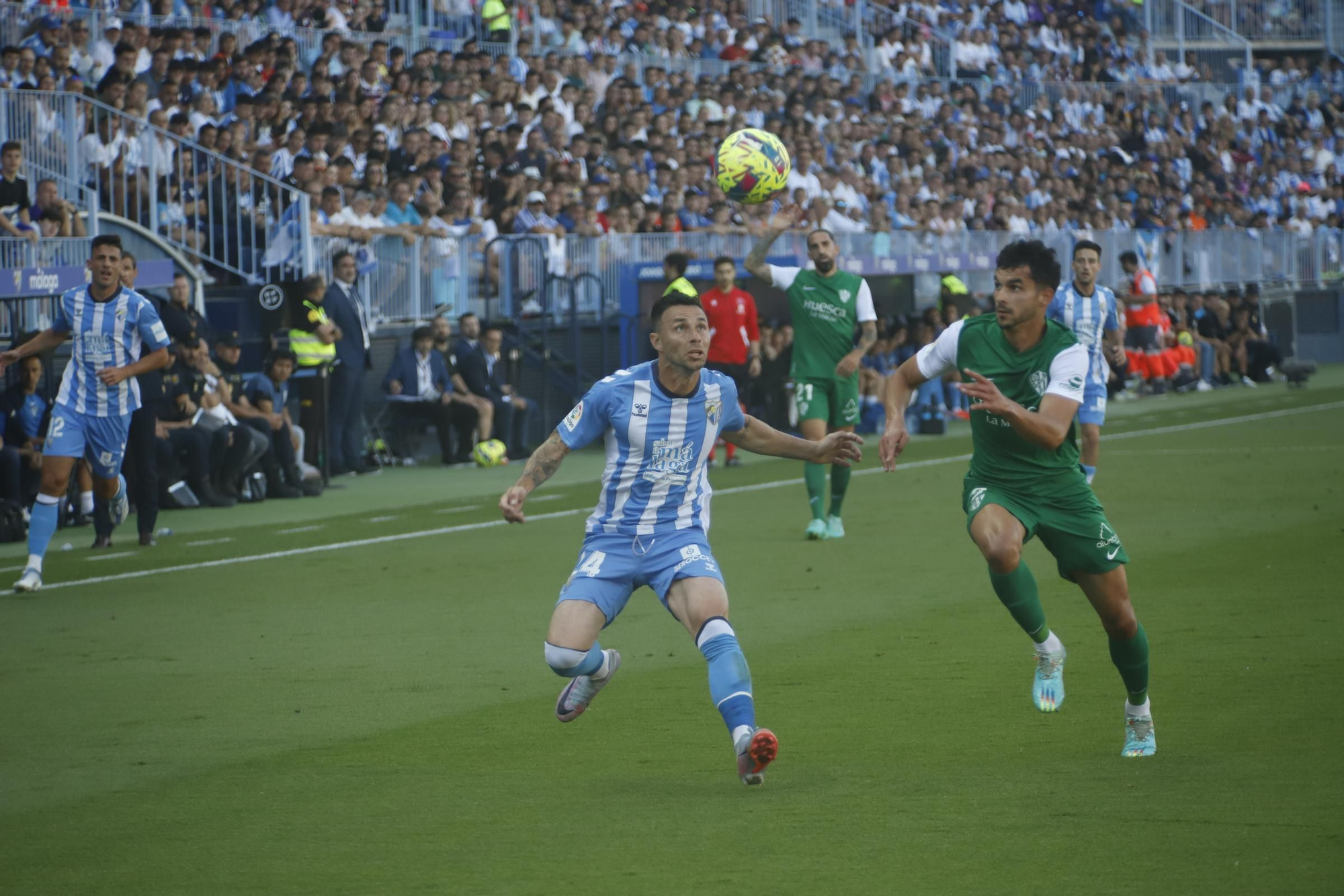 LaLiga SmartBank | Málaga CF - SD Huesca, en imágenes