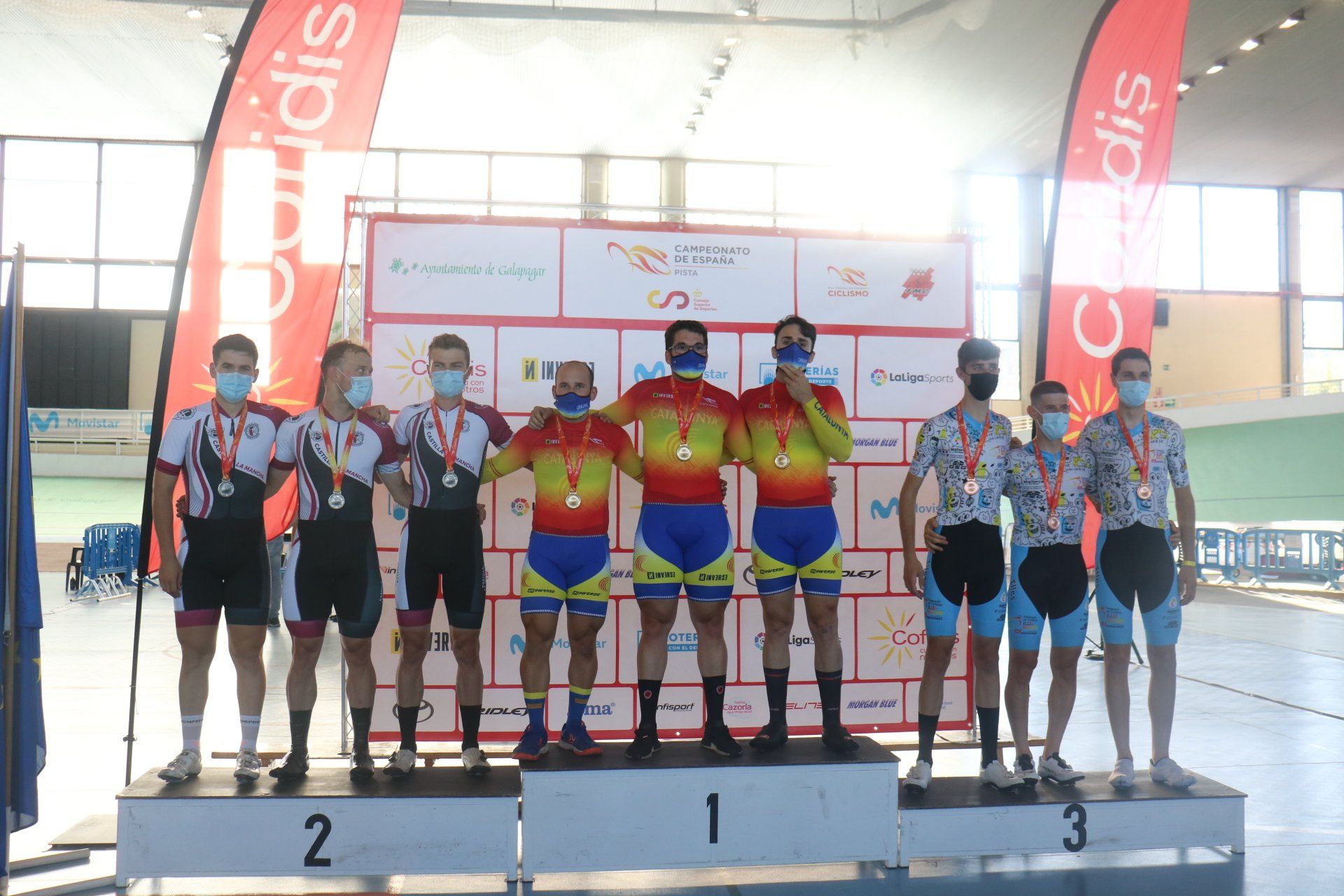 Campeonatos de España de ciclismo en pista Open, Junior y Cadete 2021