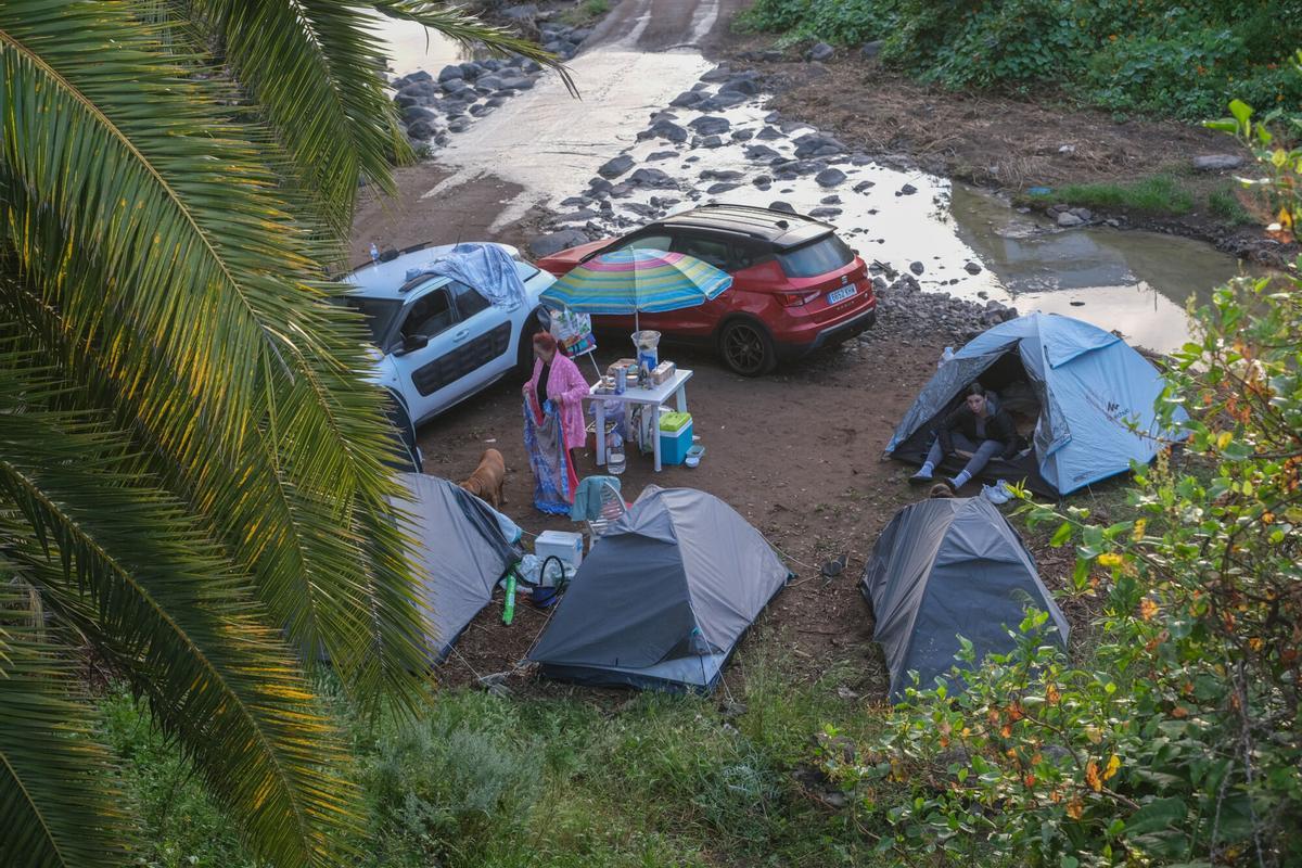 Rally Islas Canarias 2026: ambiente en la shakedown de Santa Brígida