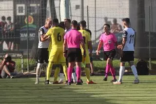 Alta tensión y alguna tangana en el Villarreal-Valencia