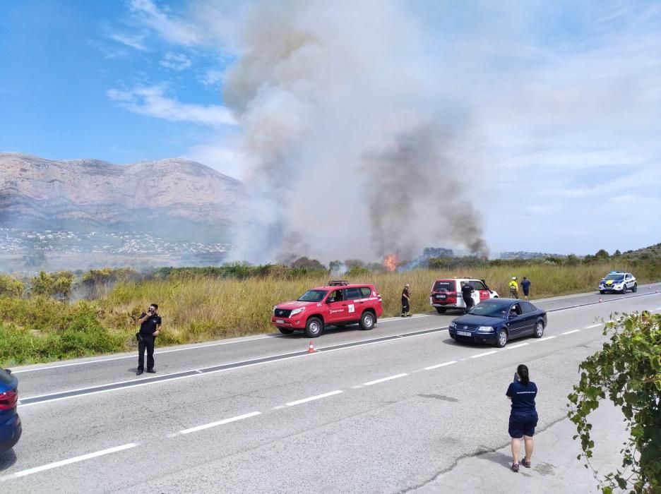 Nuevo incendio en Gata, el tercero desde el sábado