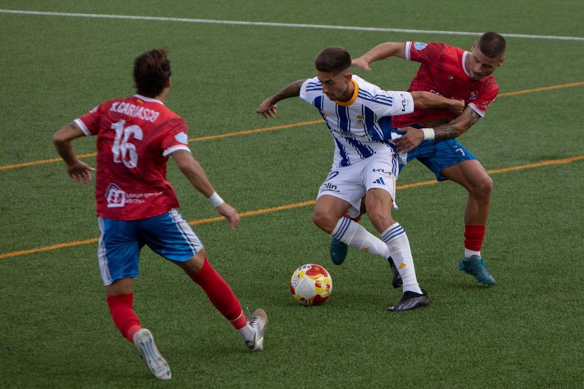 Las mejores imágenes de la Deportiva Minera frente al Recreativo de Huelva