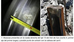 La investigació assenyala a una fractura a la via com la causant de l’accident ferroviari a Adamuz