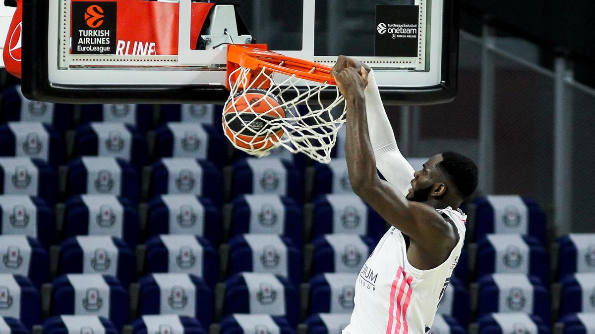 Usman Garuba machaca con el Real Madrid