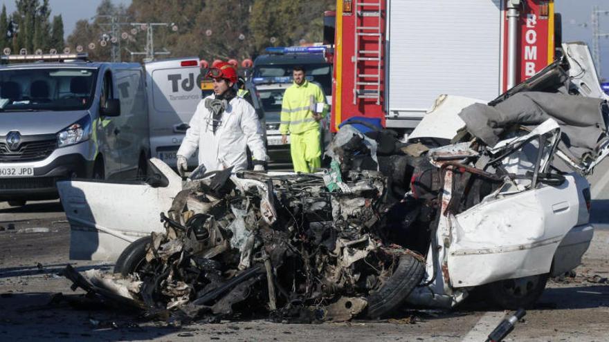 Accidente ocurrido en la localidad cordobesa de Palma del Río.