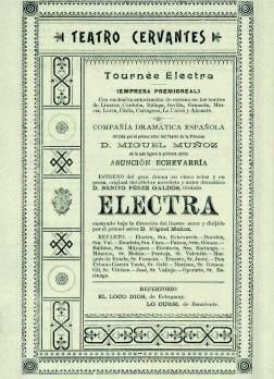 Estreno de ‘Electra’ en el Cervantes.