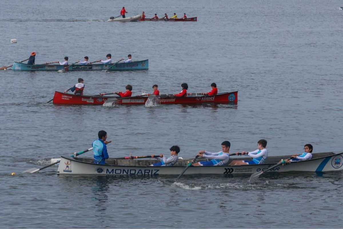Las imágenes de las regatas de la I Bandera Conservas Orbe en Vilaxoán