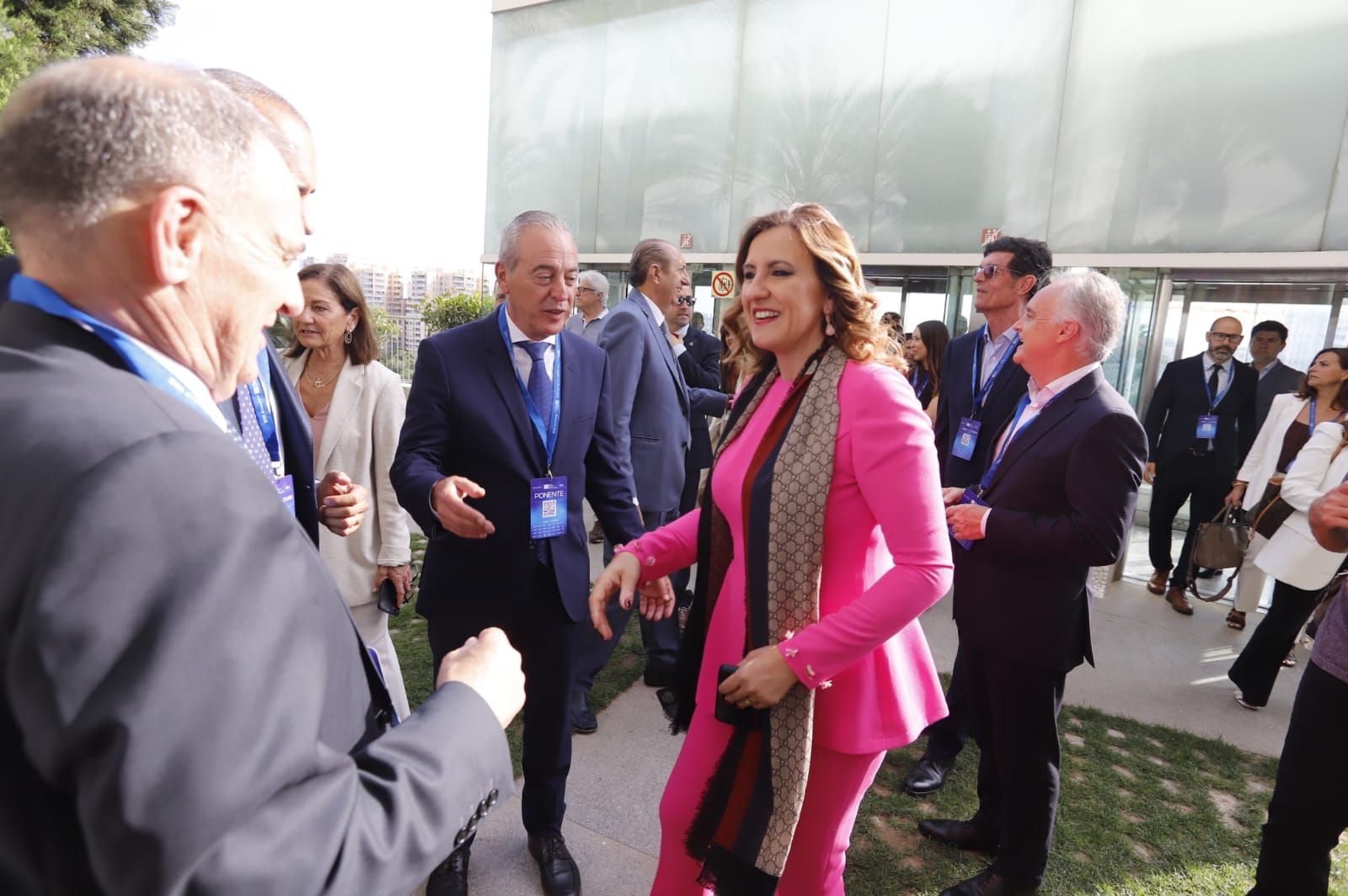 La alcaldesa de València, María José Catalá, en el Foro del Mediterráneo