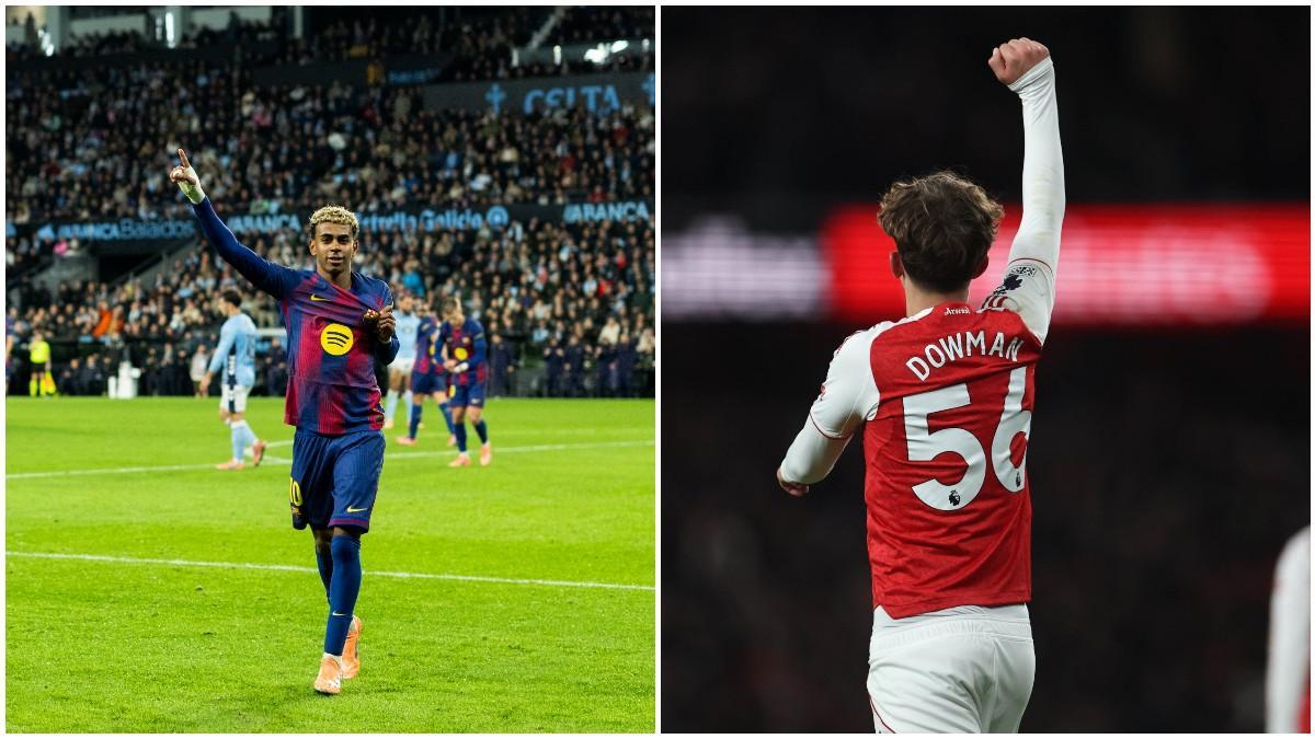 Lamine y Dowman, estrellas emergentes