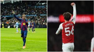 Lamine y Dowman, estrellas emergentes