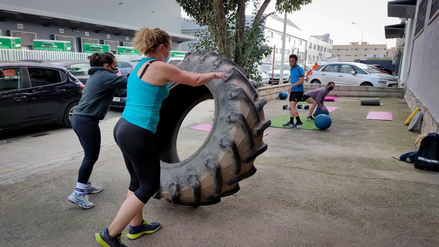 Crossfit al aire libre en València