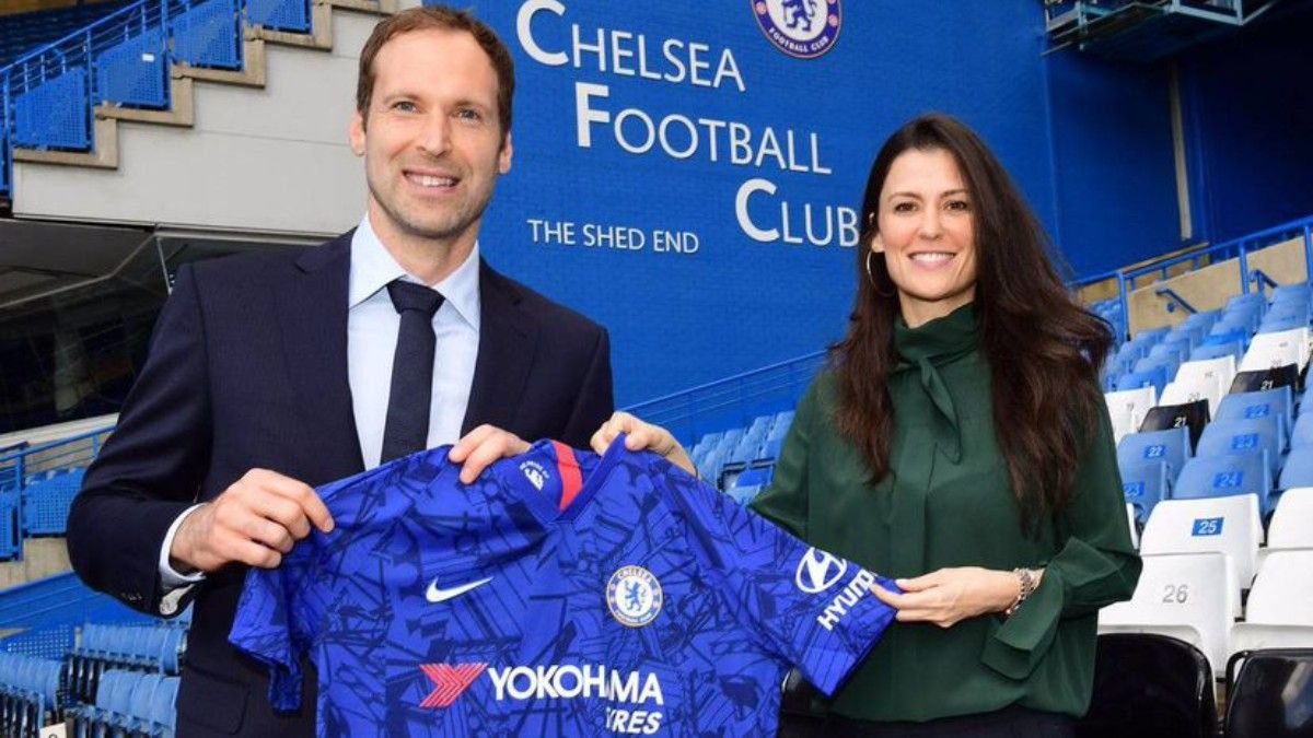 Marina Granovskaia y Petr Cech