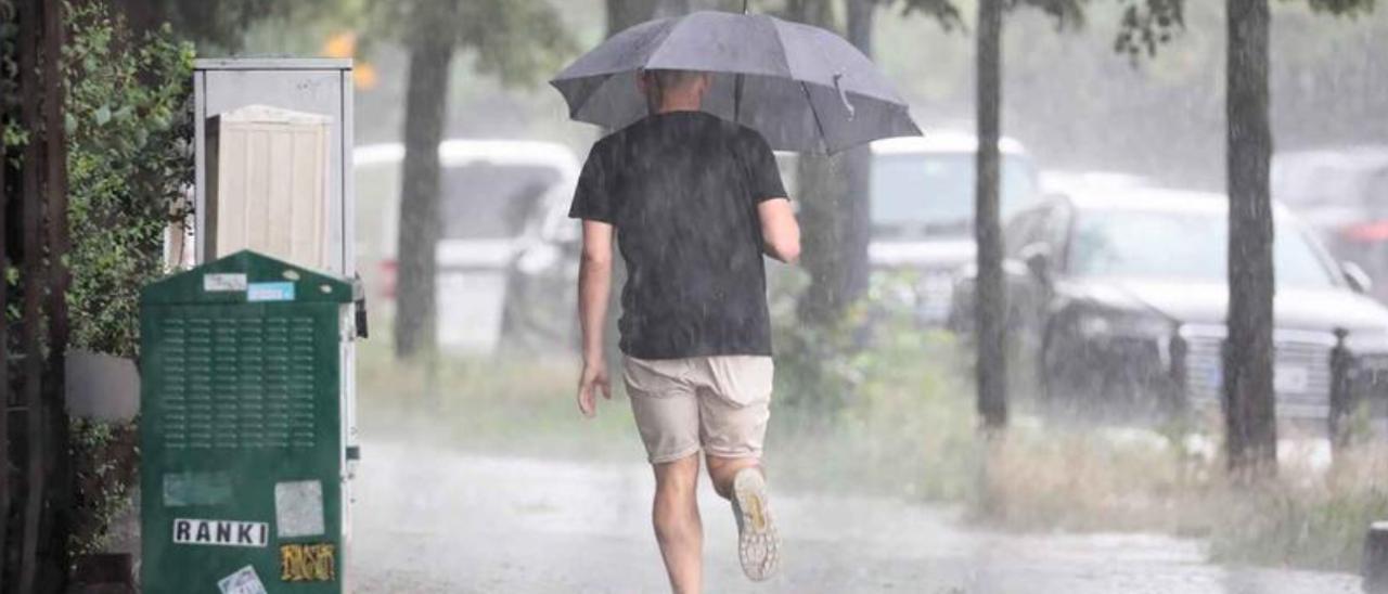 Lluvias en Canarias