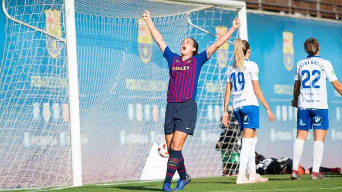 Aitana Bonmatí fue protagonista en el Barça femenino