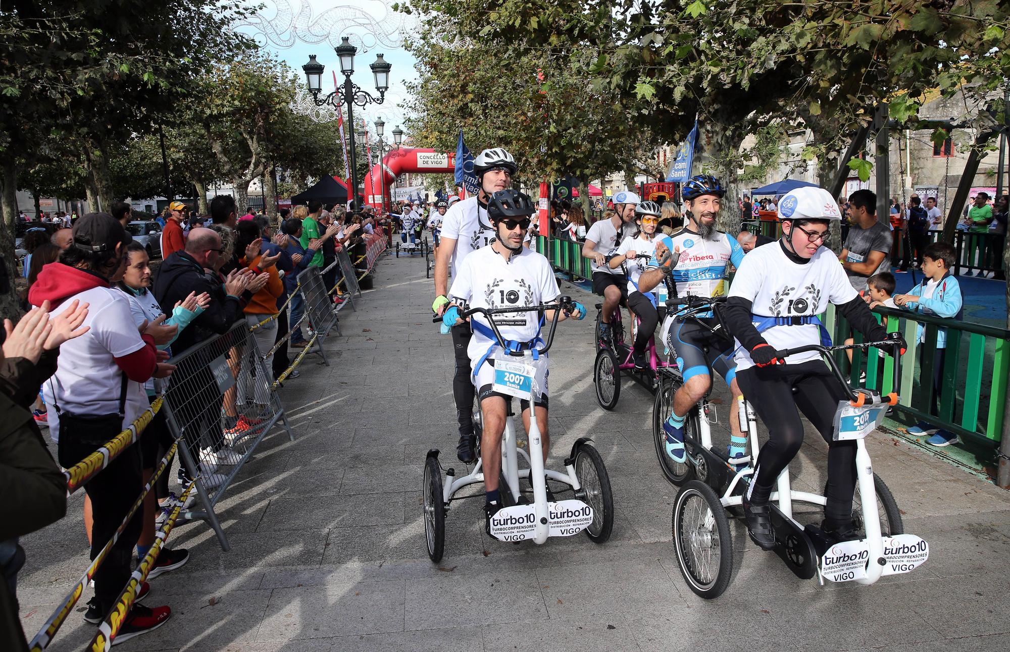 Un millar de personas a la carrera en Vigo por la Esclerosis Múltiple
