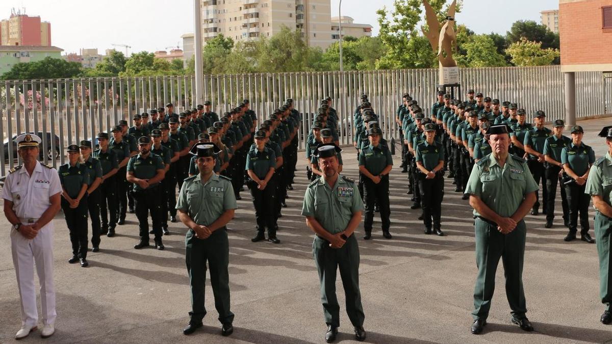 Los agentes que harán prácticas en Baleares