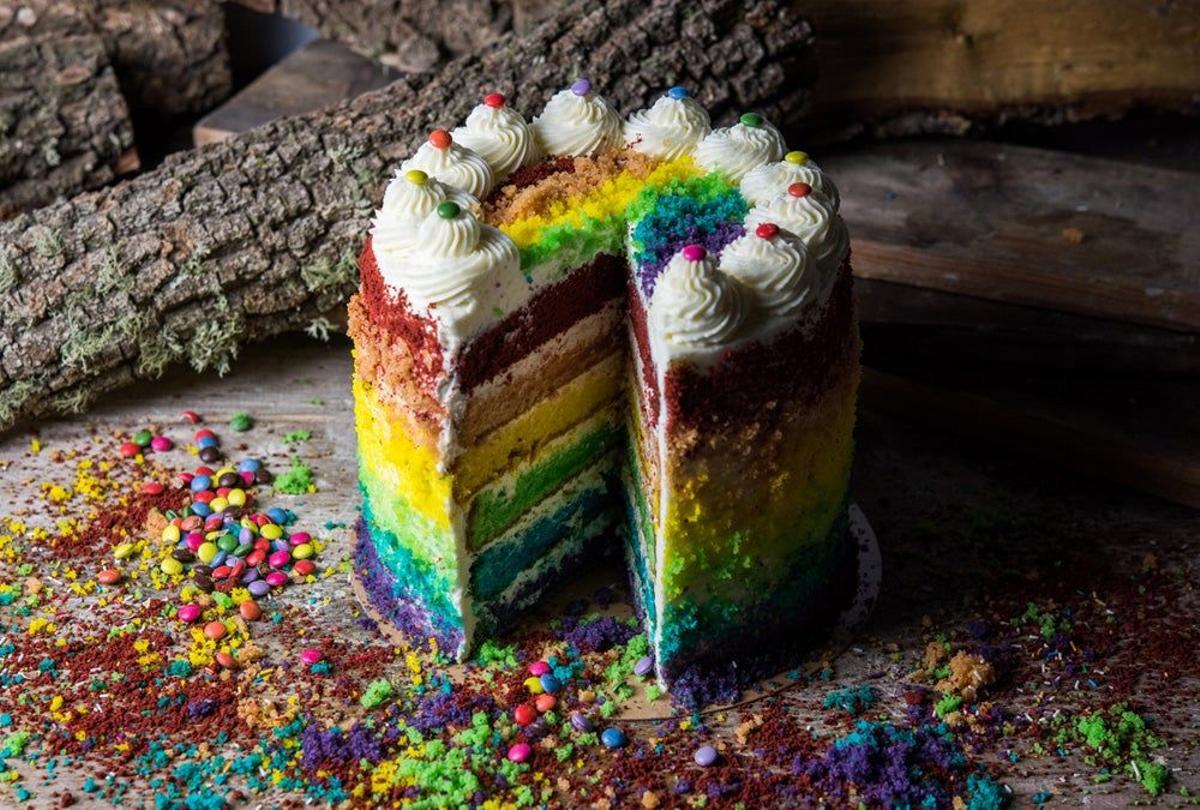 Planes de la semana: tarta arcoíris