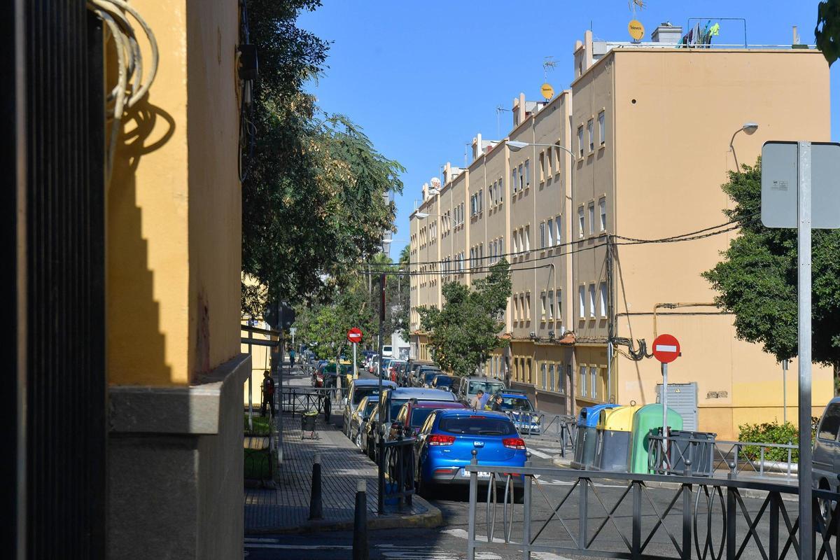 Viviendas del barrio de Escaleritas.