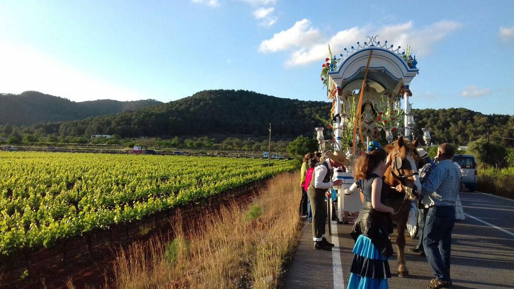 Romería de El Rocío en Sant Antoni