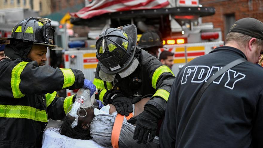 El incendio que ha dejado 19 muertos en Nueva York puede haber sido causado por una estufa