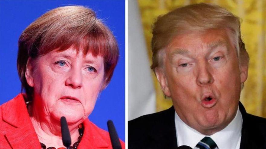 Merkel y Trump, un cara a cara muy esperado