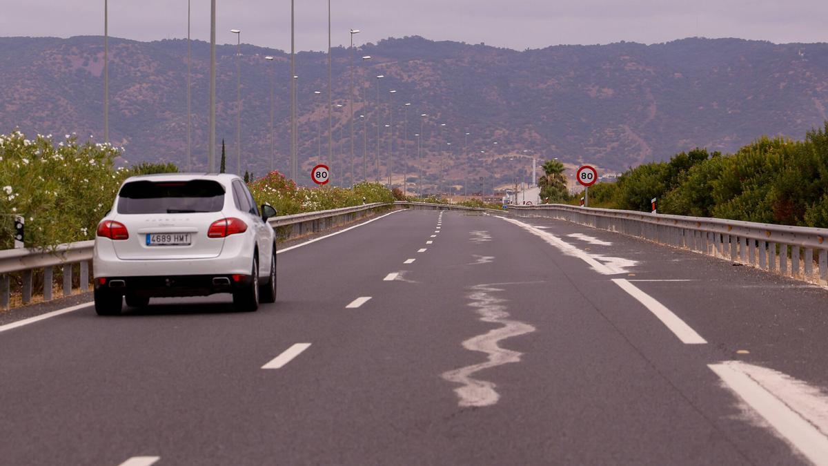 Tramo de la variante Oeste de Córdoba que ya está ejecutado.