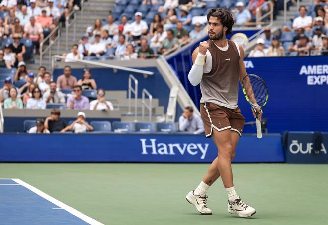US Open | Wu Yibing – Carlos Alcaraz, en imágenes