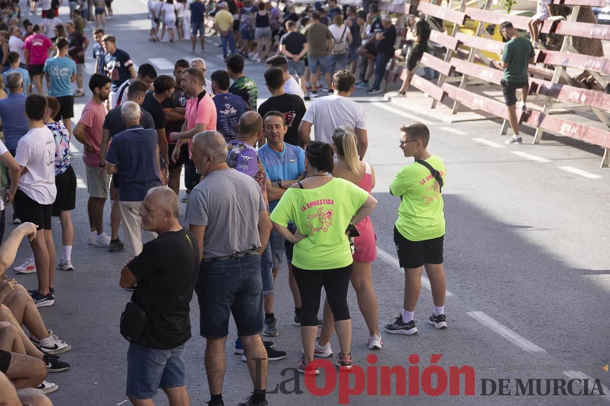 Sexto encierro de las Fiestas de Moratalla