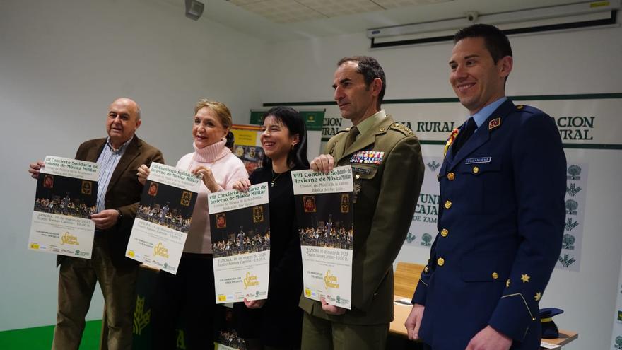 La Unidad de Música de la Academia del aire ofrece un concierto en Zamora