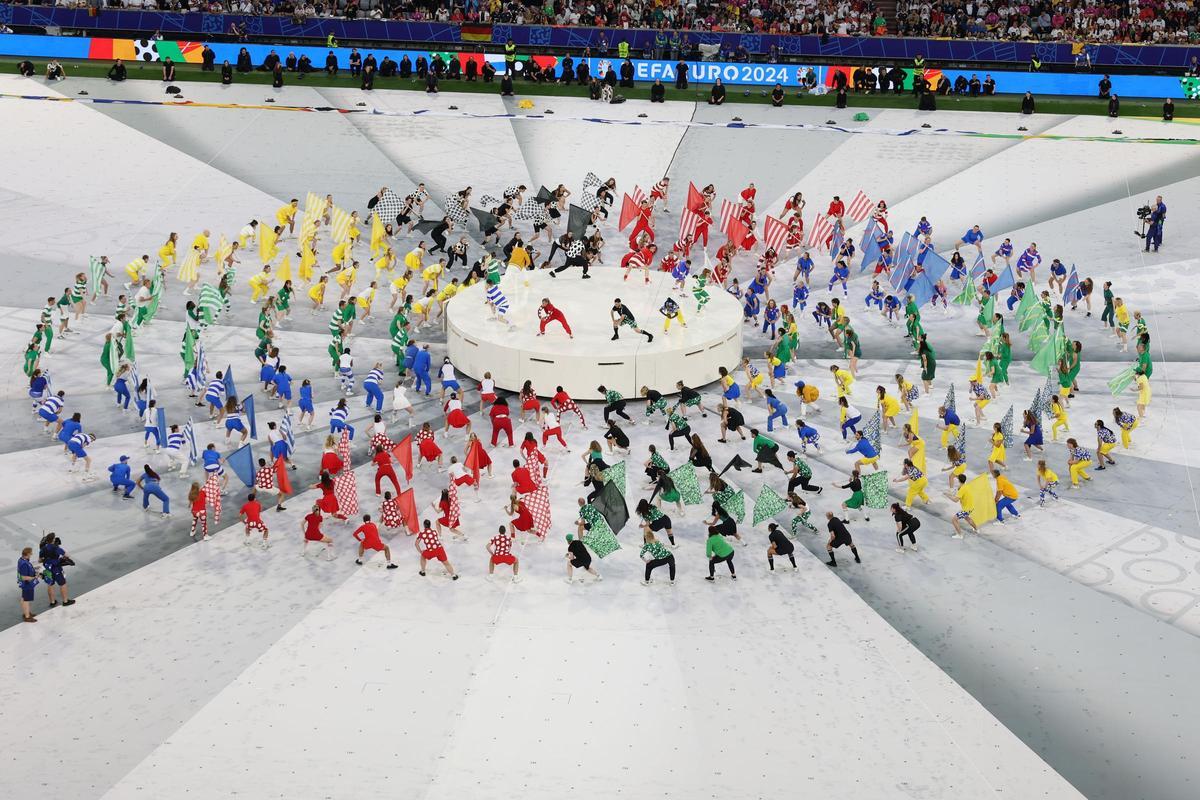 La ceremonia de inauguración de la Eurocopa 2024, en imágenes. La ceremonia de inauguración de la Eurocopa 2024, en imágenes.