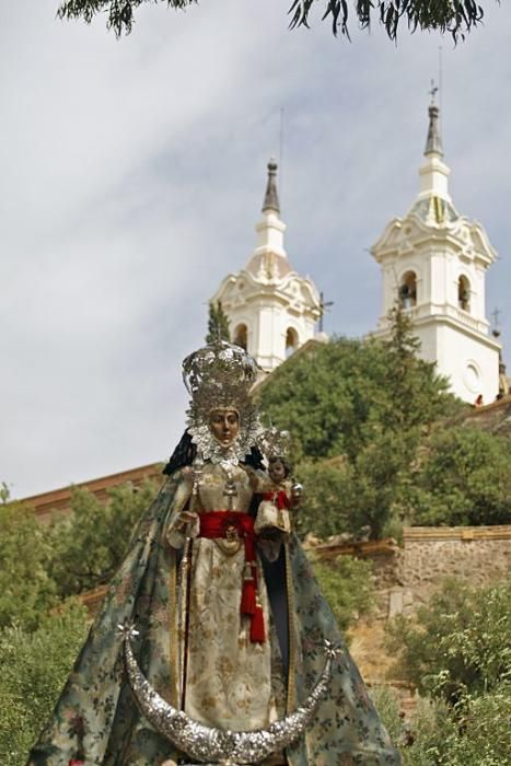 Bajada de la Virgen de la Fuensanta a Murcia