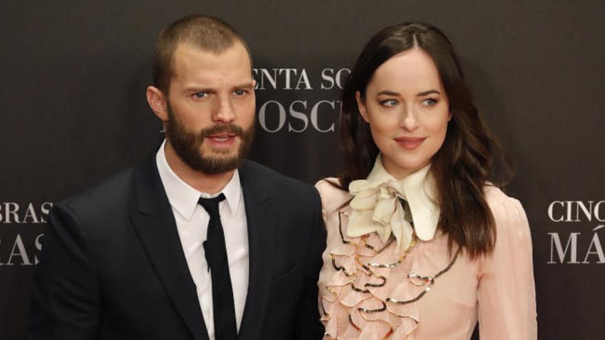 Dakota Jonhson y Jamie Dornan disfrutan de España