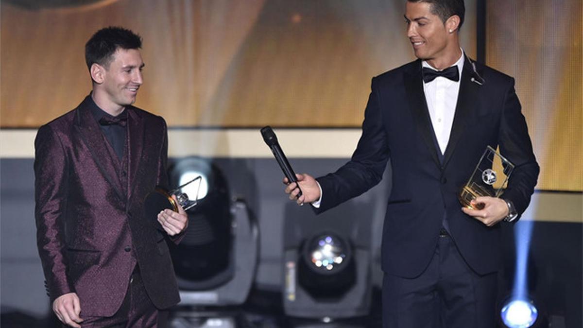 Messi dice que la rivalidad con Cristiano Ronaldo es un invento de la prensa