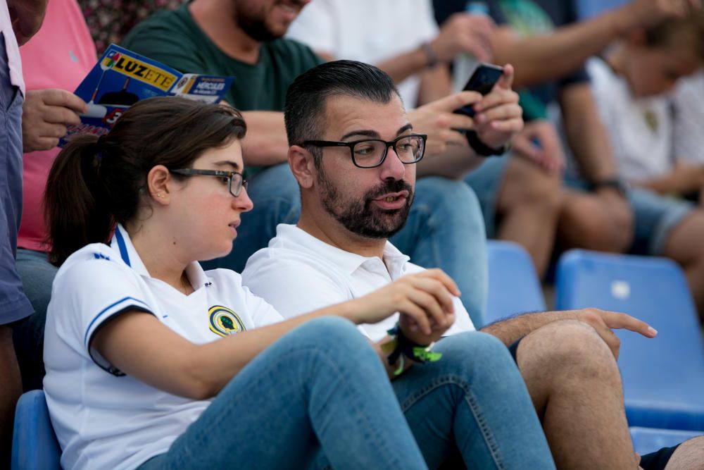 El Hércules genera dudas en su puesta de largo en el Rico Pérez al verse superado por el Villarreal B