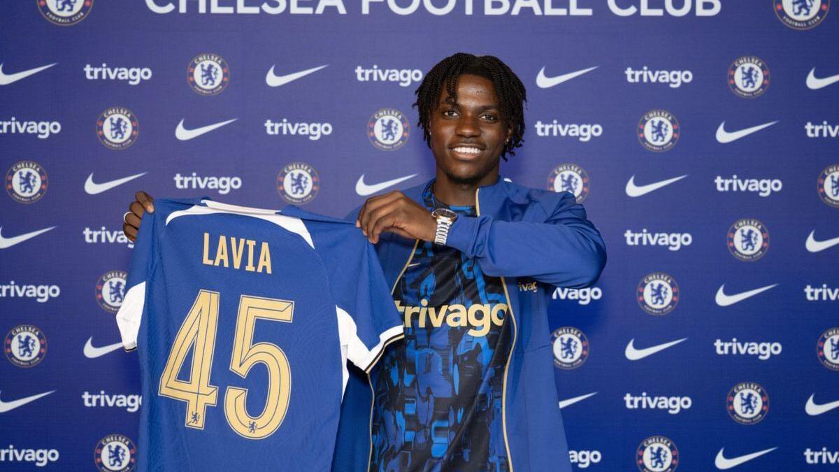 Roméo Lavia, jugador del Chelsea FC