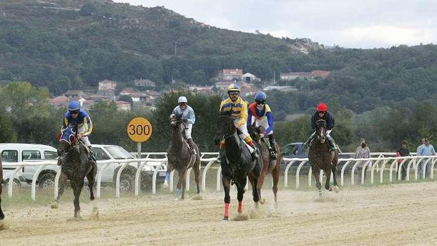 Una de las últimas pruebas celebradas en Antela. // I. Osorio