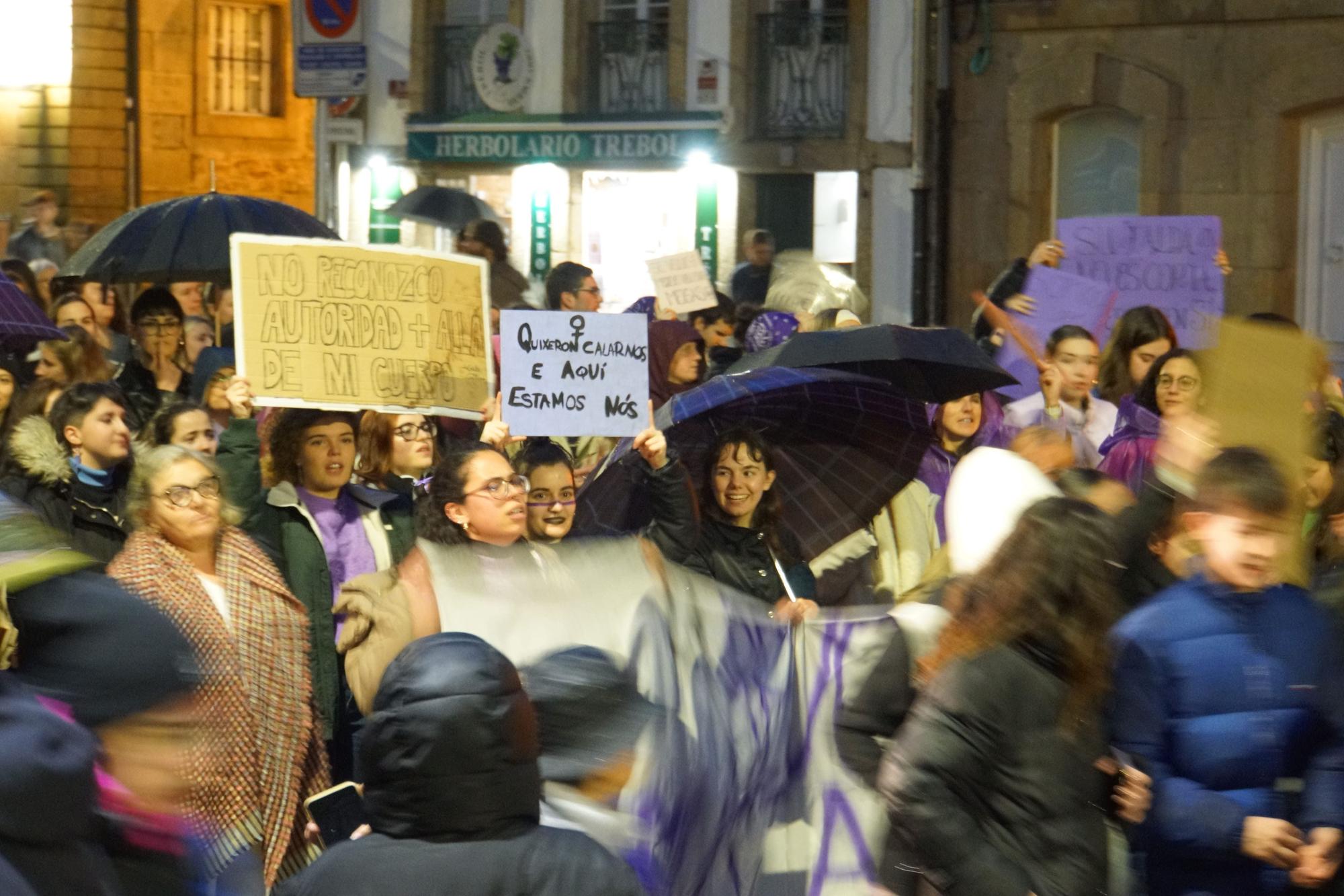 Manifestaciones 8M en Santiago de Compostela