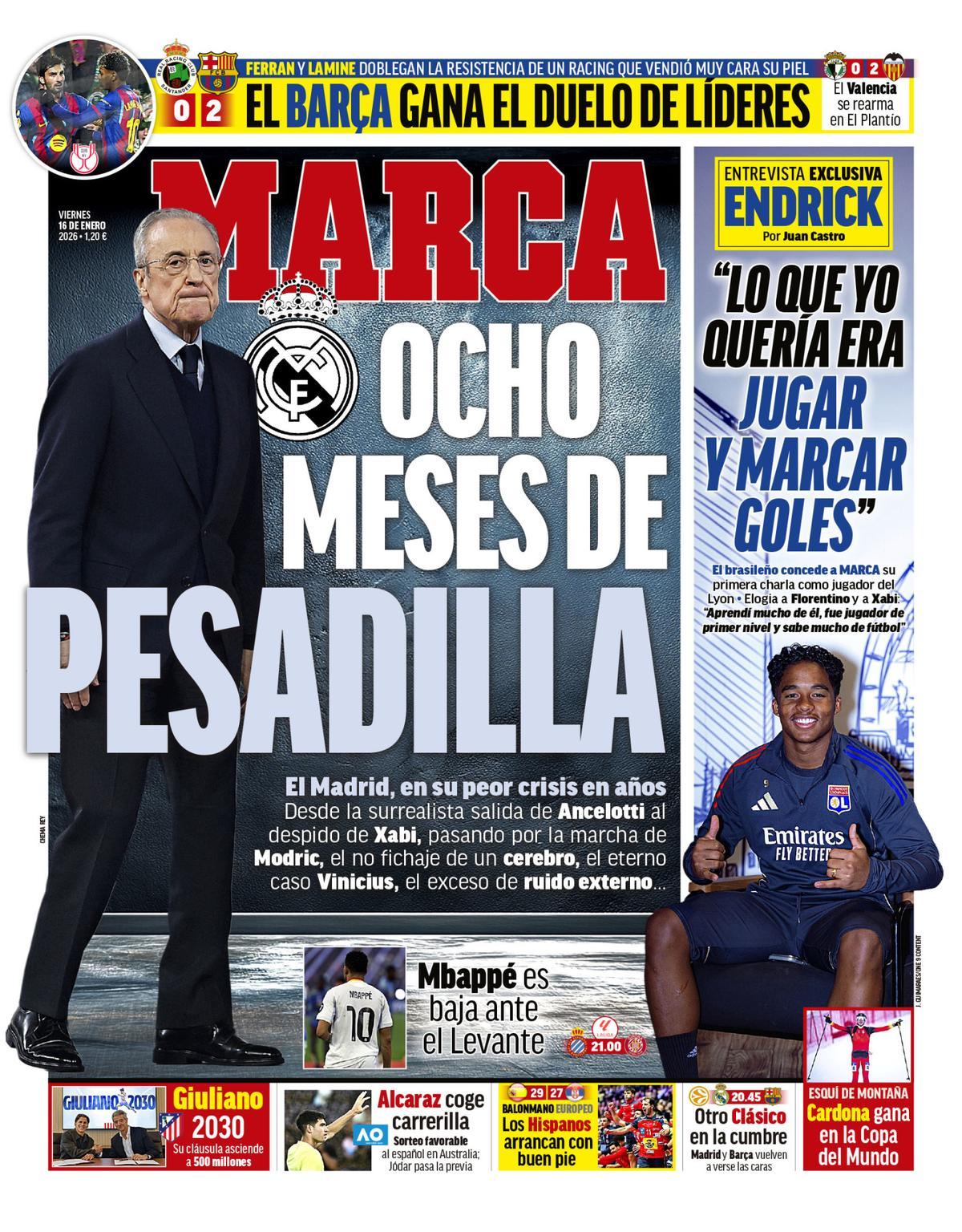 Las portadas de la prensa deportiva de hoy Las portadas de la prensa deportiva de hoy