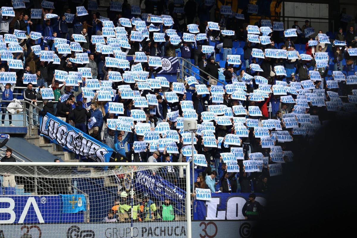 EN IMÁGENES: Así así el partido entre el Real Oviedo y el Athletic en el Tartiere