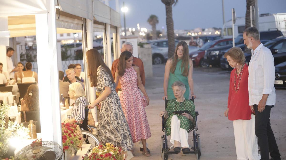 Las visitas de Irene de Grecia a Mallorca en imágenes