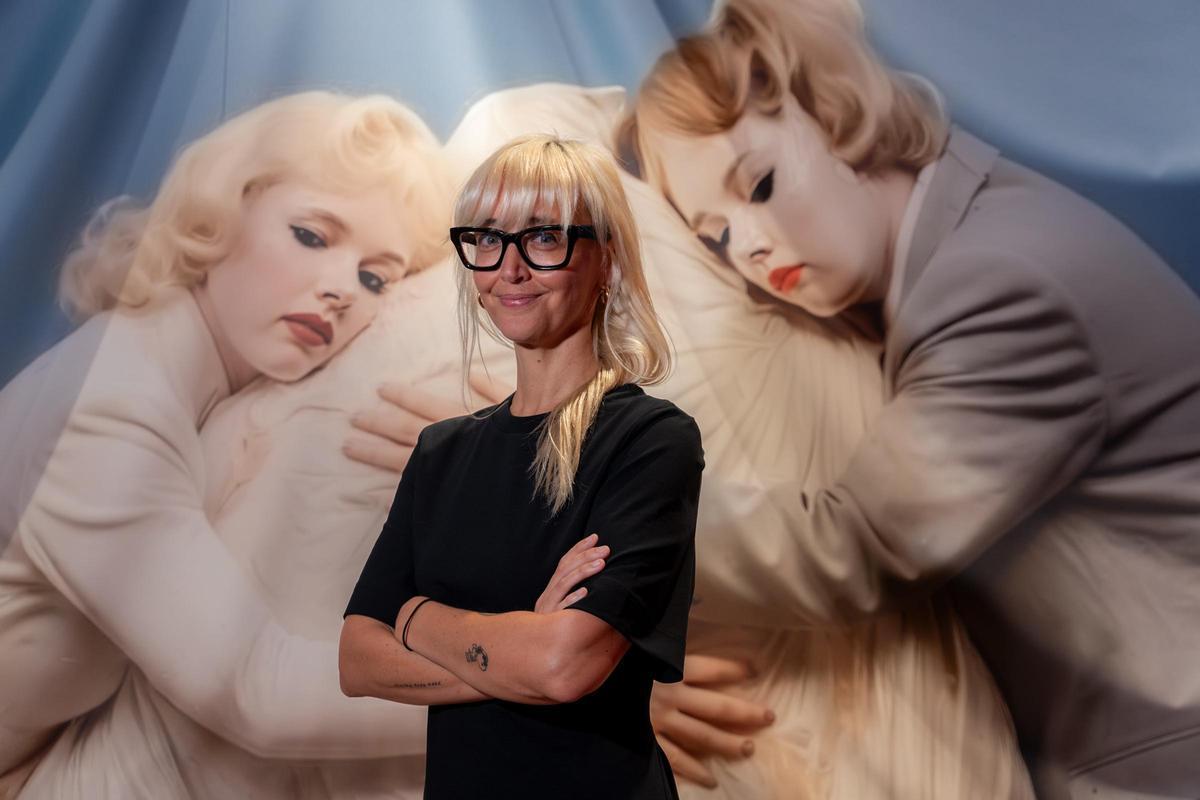 Tanit Plana, en el Museo Cerralbo.