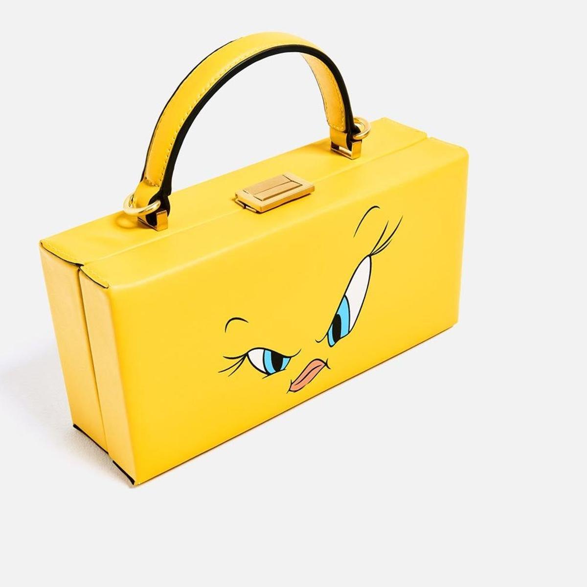 Caja-bolso de Piolín de Zara. (Precio: 15, 99 euros)