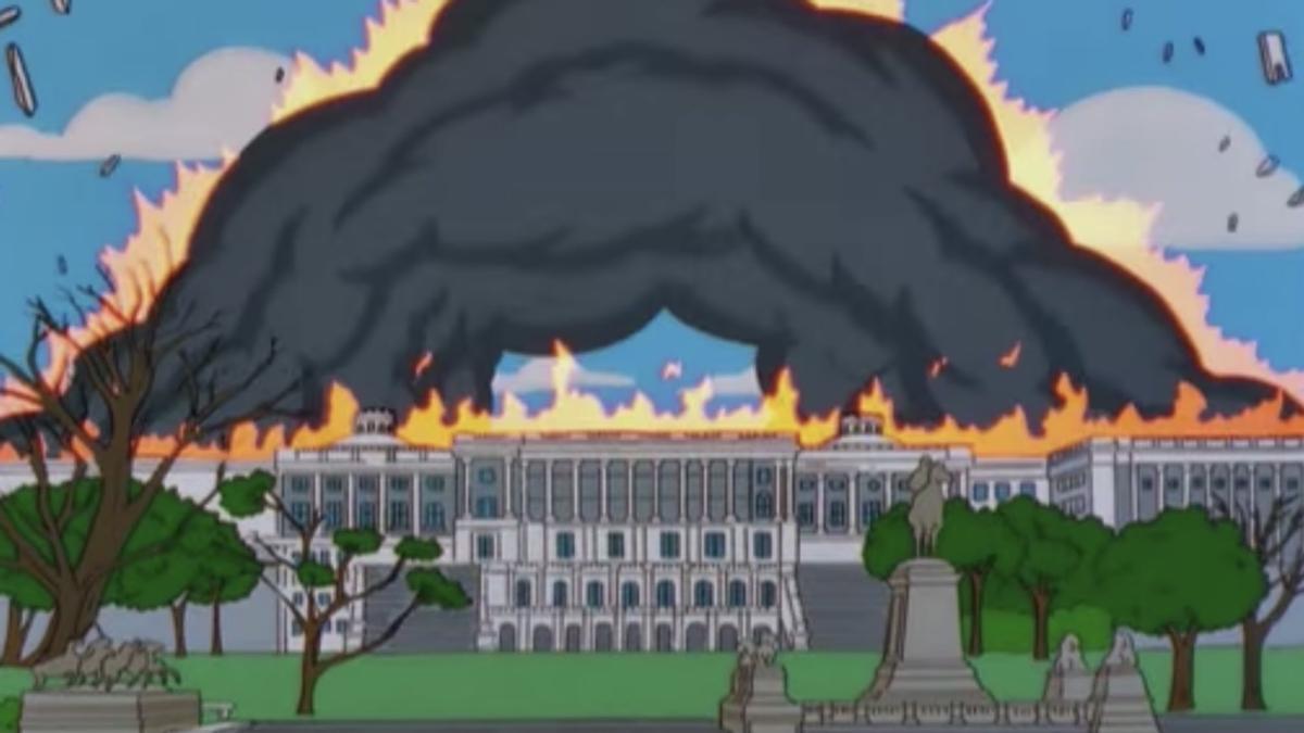 Les escenes d’‘Els Simpson’ que ‘van predir’ l’atac al Capitoli el 1999