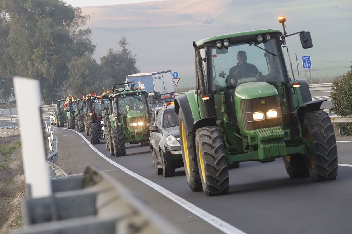 Las protestas en la A4 entre Aldea Quitana y Córdoba