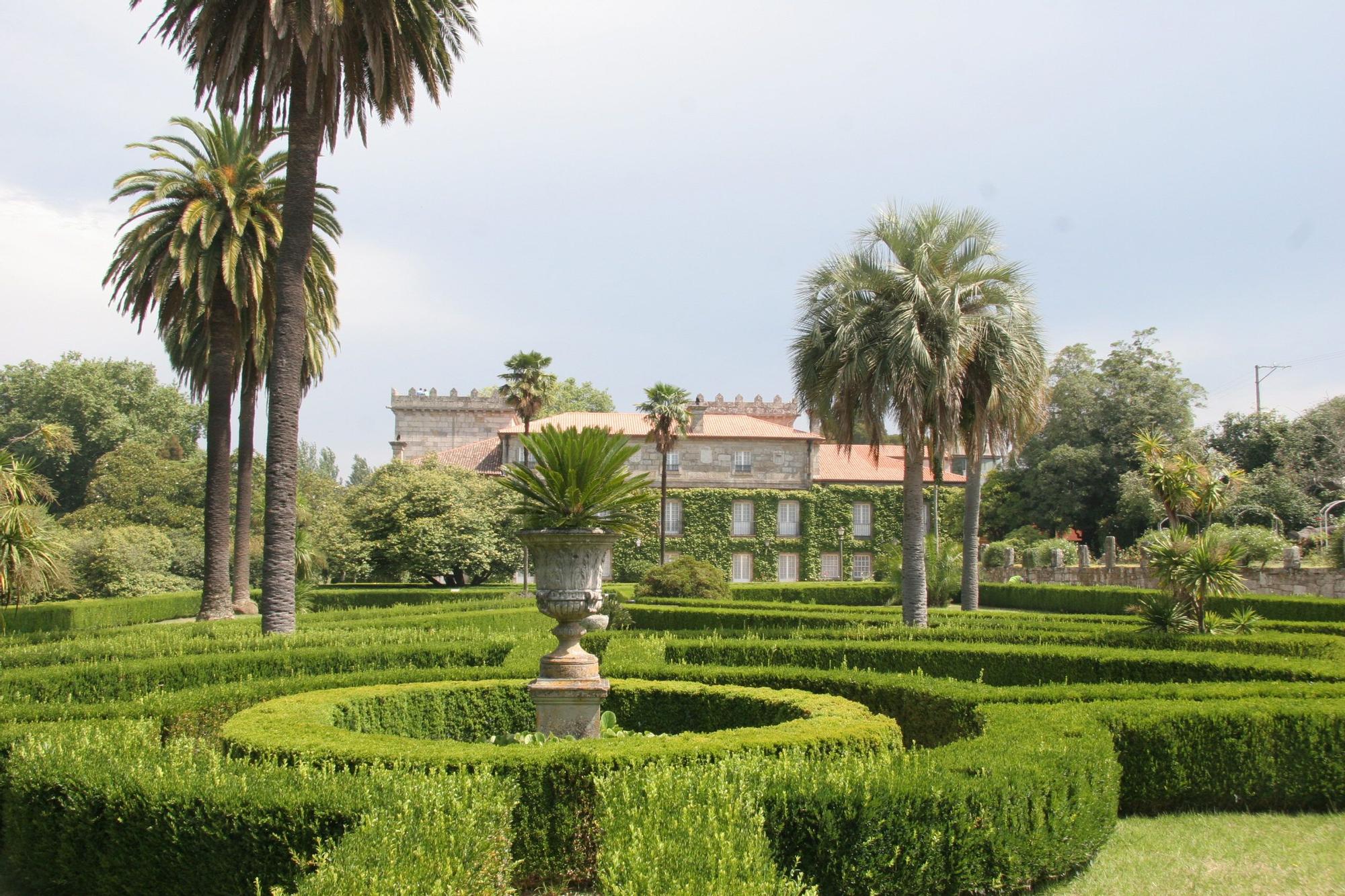 Jardines del Pazo Quiñoones de León