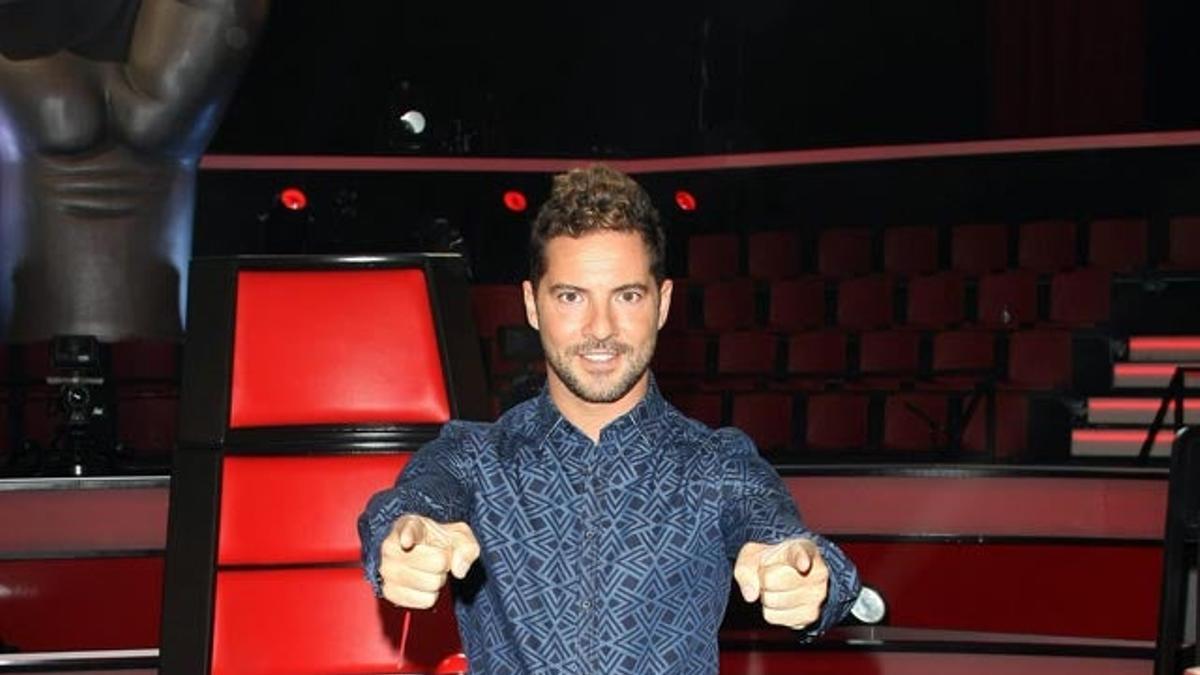 David Bisbal, muy animado con su nueva participación en la tercera temporada de 'La Voz Kids'