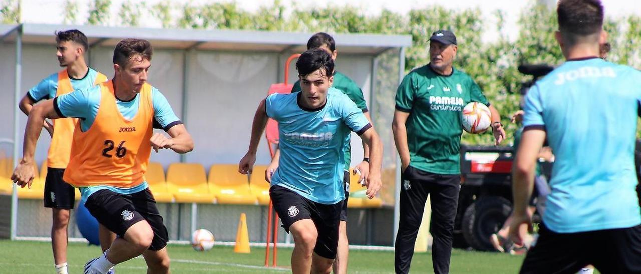 Los jugadores del Villarreal B han completado una semana de entrenamientos intensos preparando este partido.