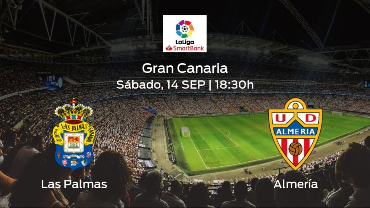 Previa del partido: Las Palmas recibe en casa al Almería