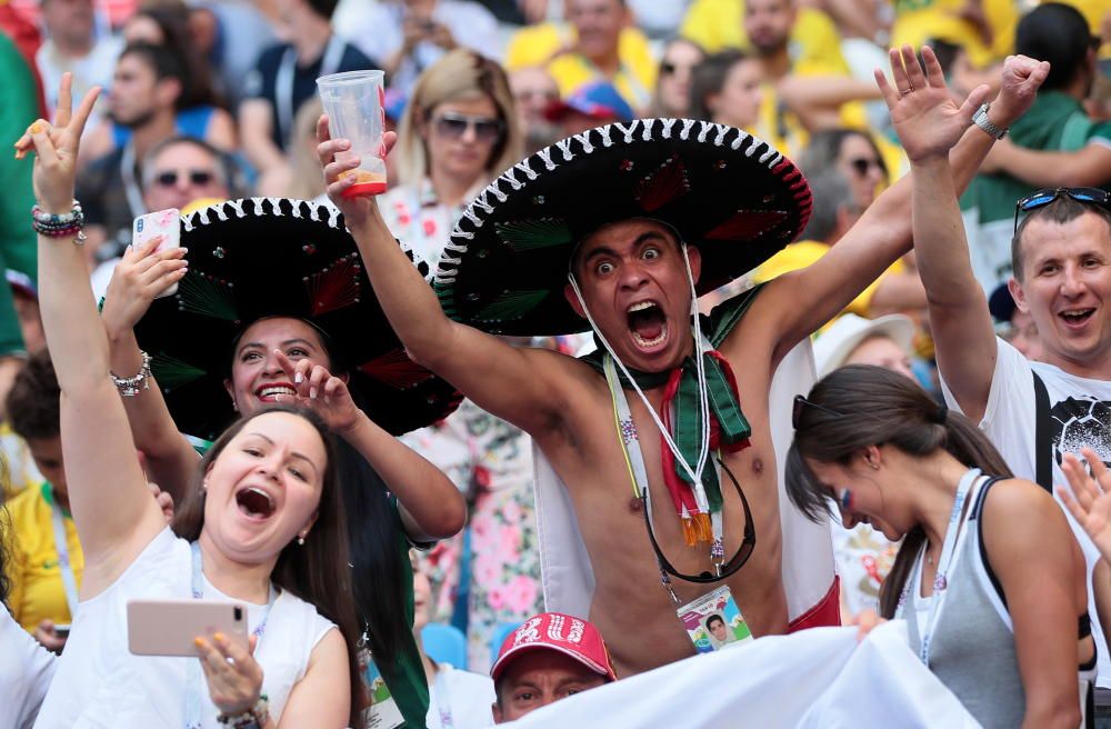 Mundial de Rusia: Brasil-México